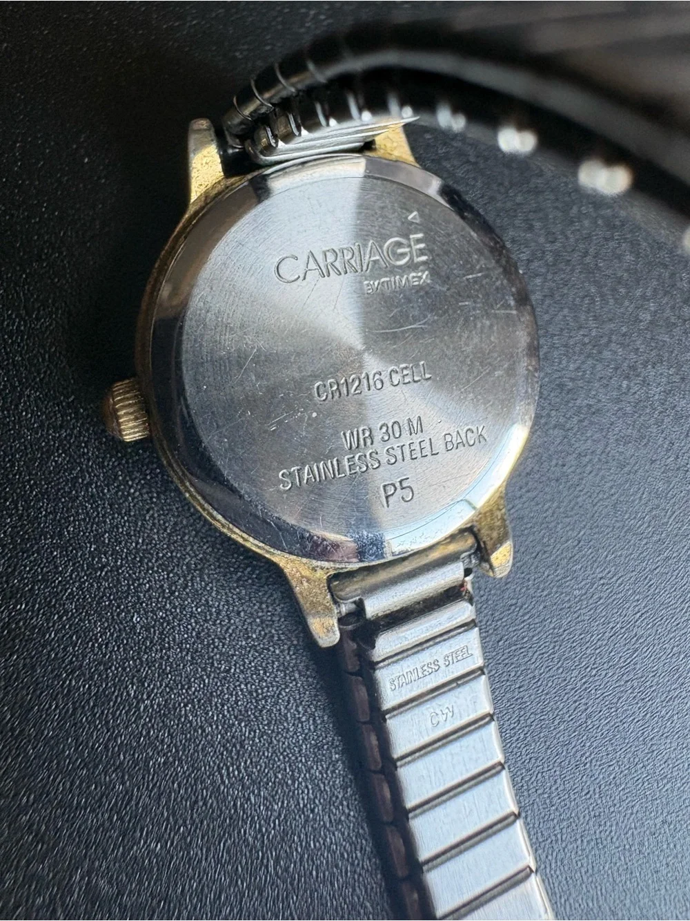 Carriage Two-Tone Women's Quartz Watch - Gold & Silver